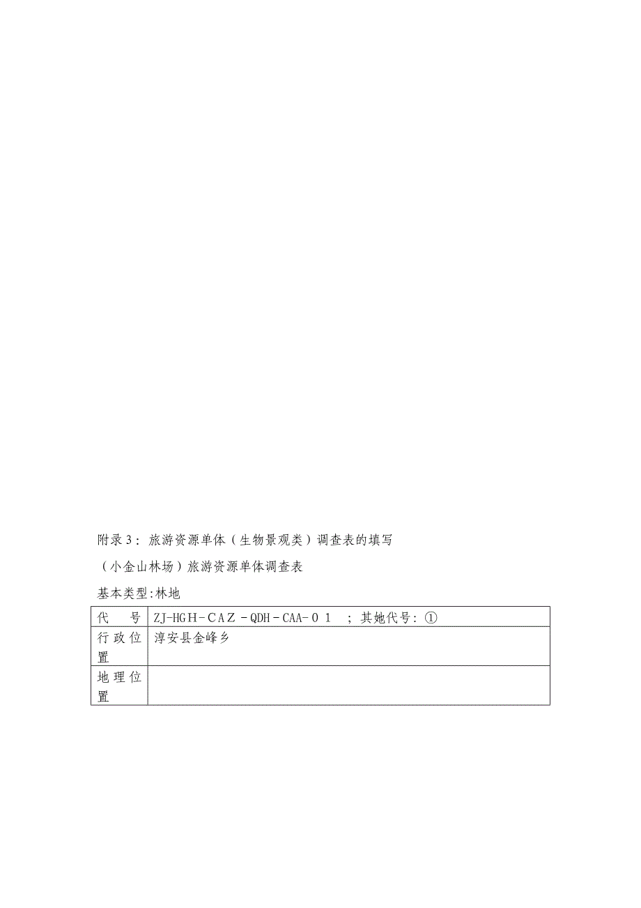 旅游资源单体调查表的填写范例_第4页