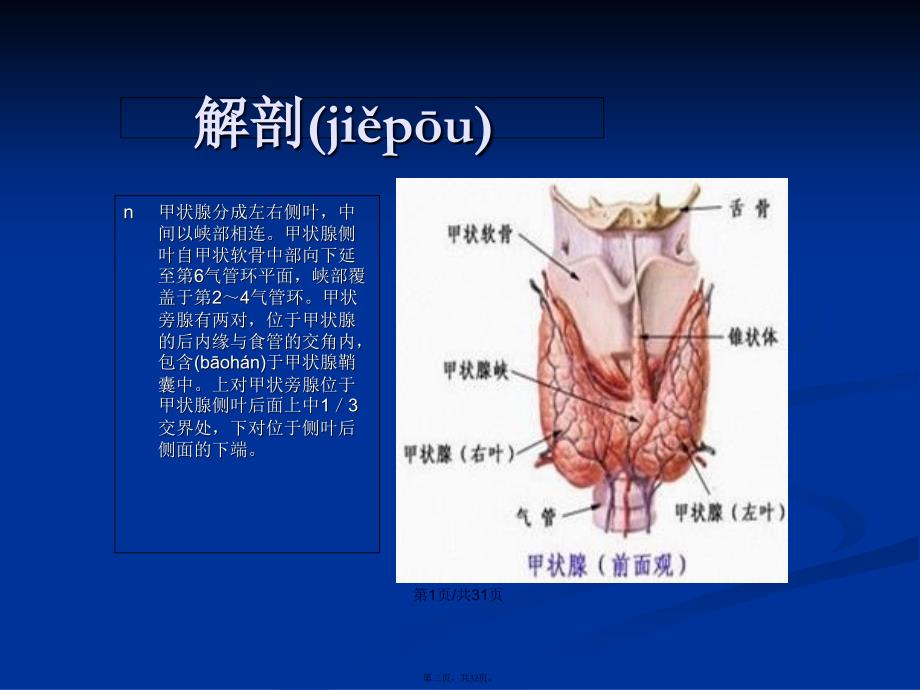 常见甲状腺疾病的CT诊断学习教案_第2页