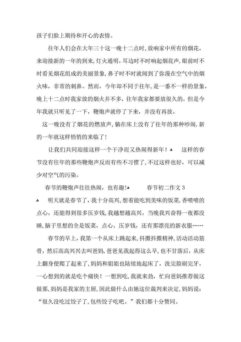 春节初二作文_第3页