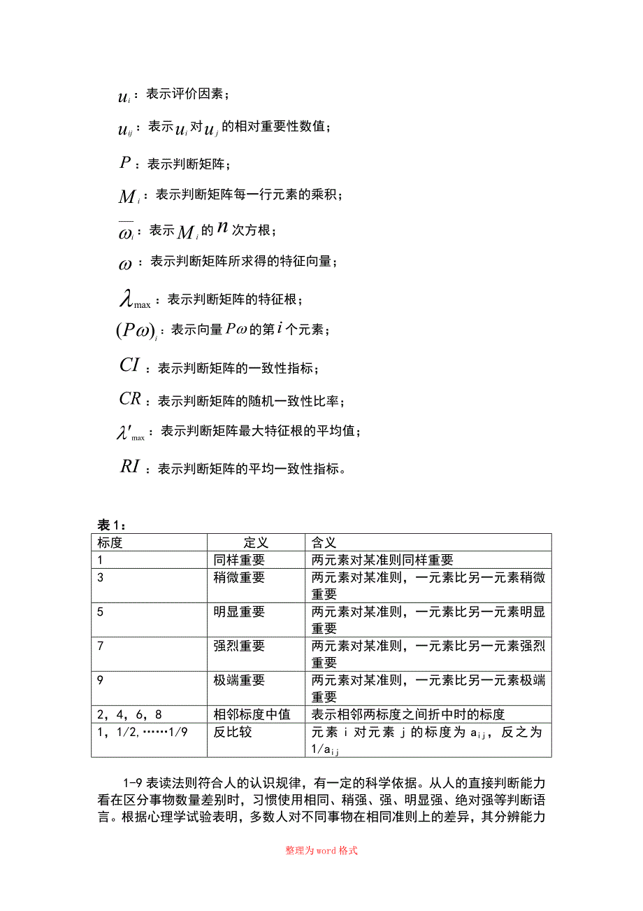 数学建模的影响评价模型Word版_第3页