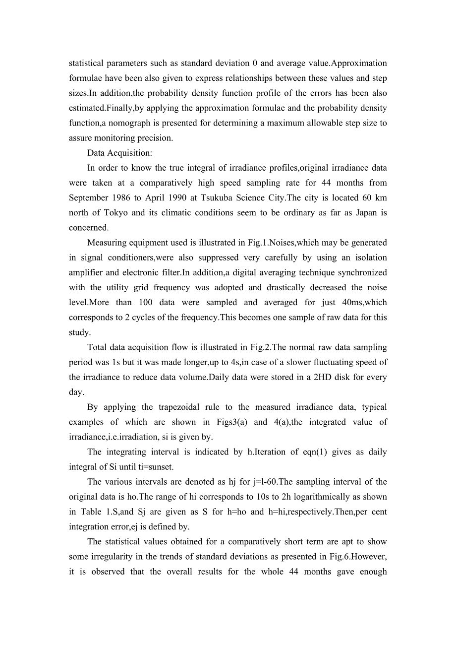 外文翻译--在光伏误差辐射监测能量测量的数据与采样速度.doc_第2页