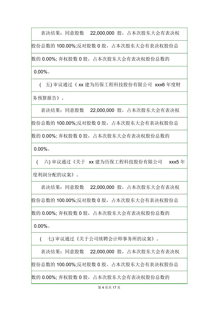 股东会法律意见书范本意见.doc_第4页