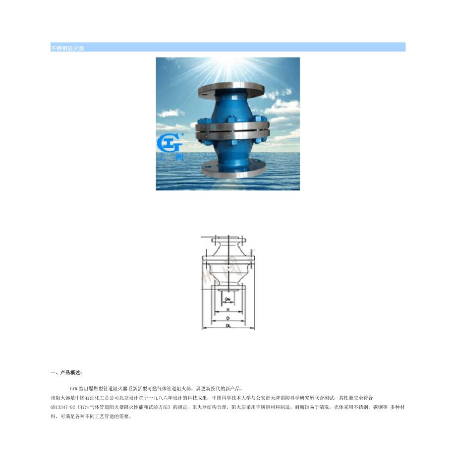 不锈钢阻火器_第1页