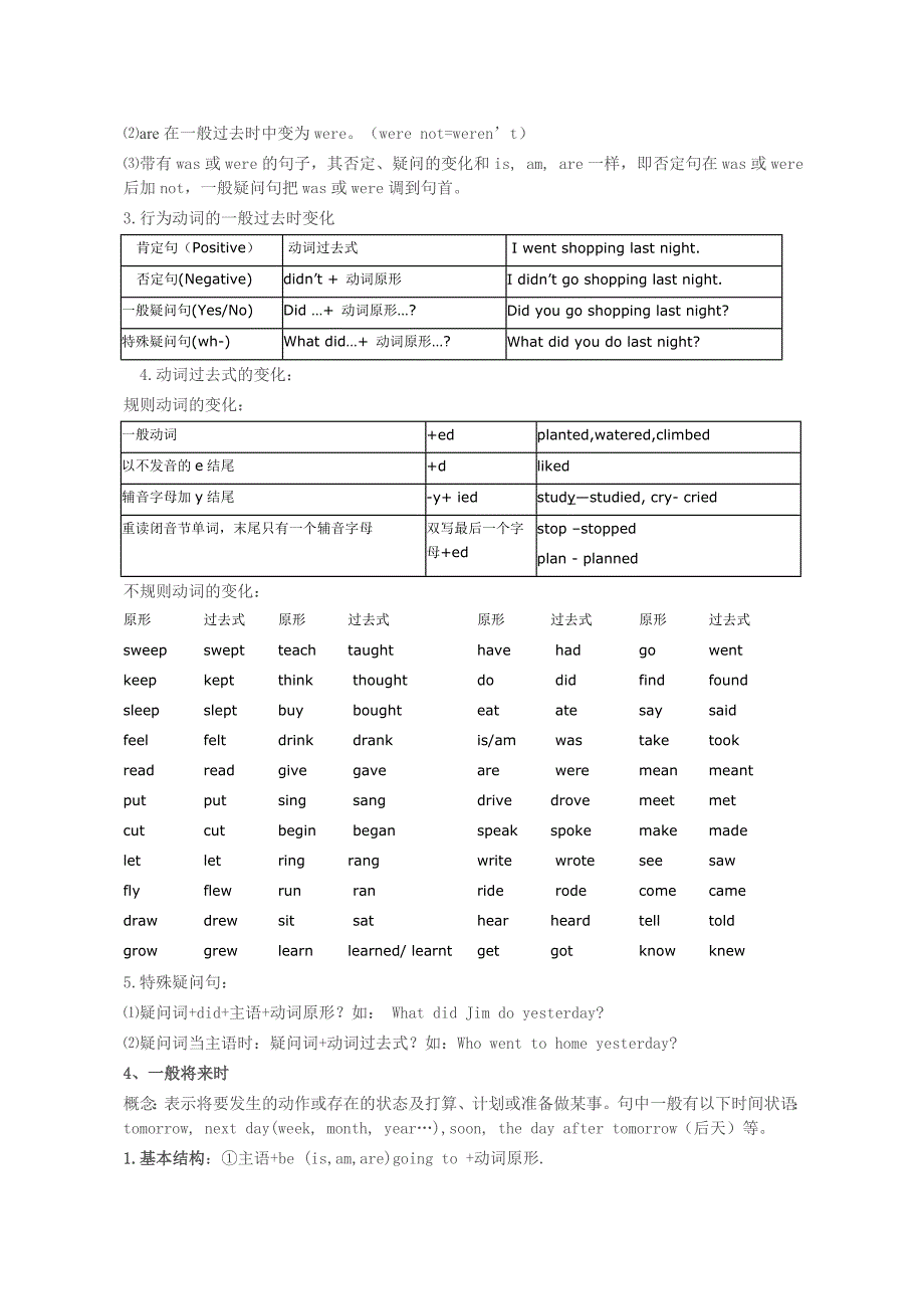 英语动词时态归纳总结对照表.doc_第4页