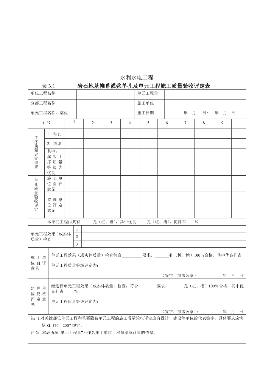 地基与基础工程表格_第2页