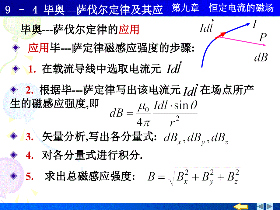 大学物理94毕奥萨伐尔定律及其应用2_第4页