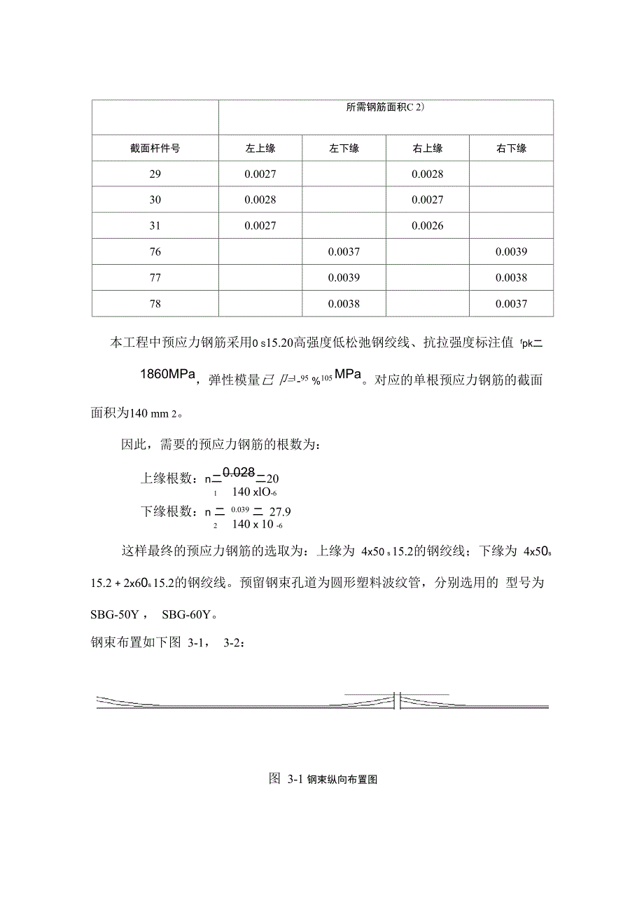 箱梁预应力钢束的估算及布置_第3页