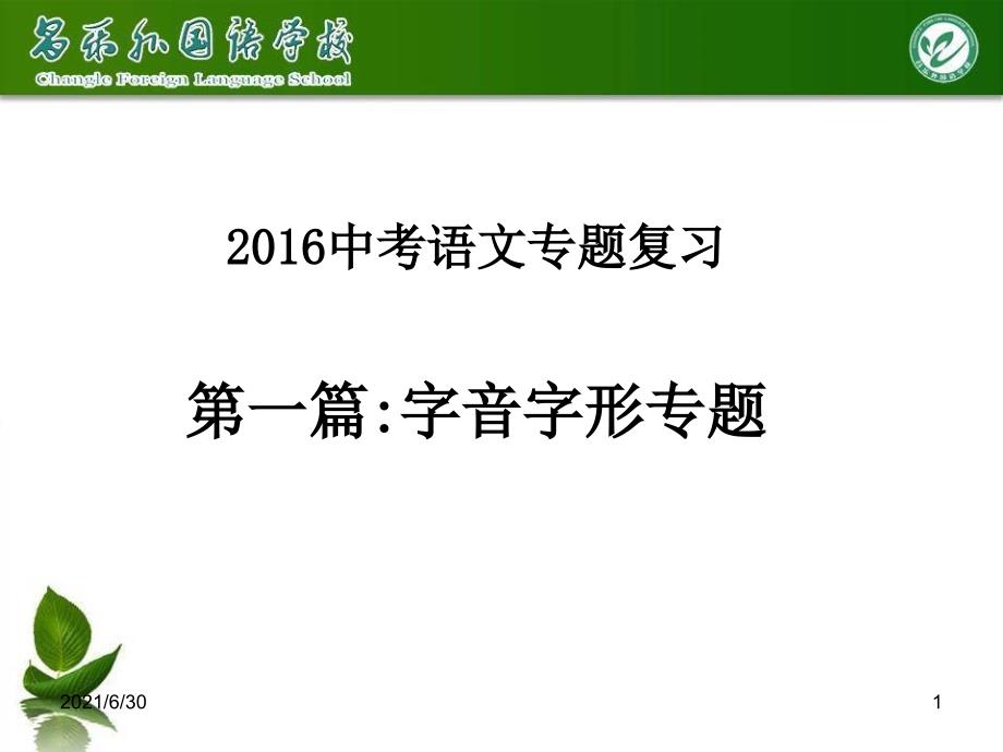 字音字形复习课件_第1页