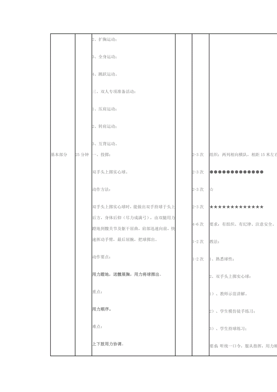 投掷实心球教案.doc_第2页