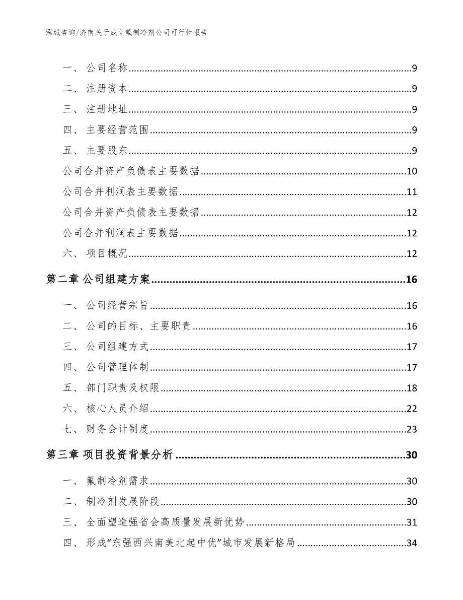 济南关于成立氟制冷剂公司可行性报告【模板参考】_第4页