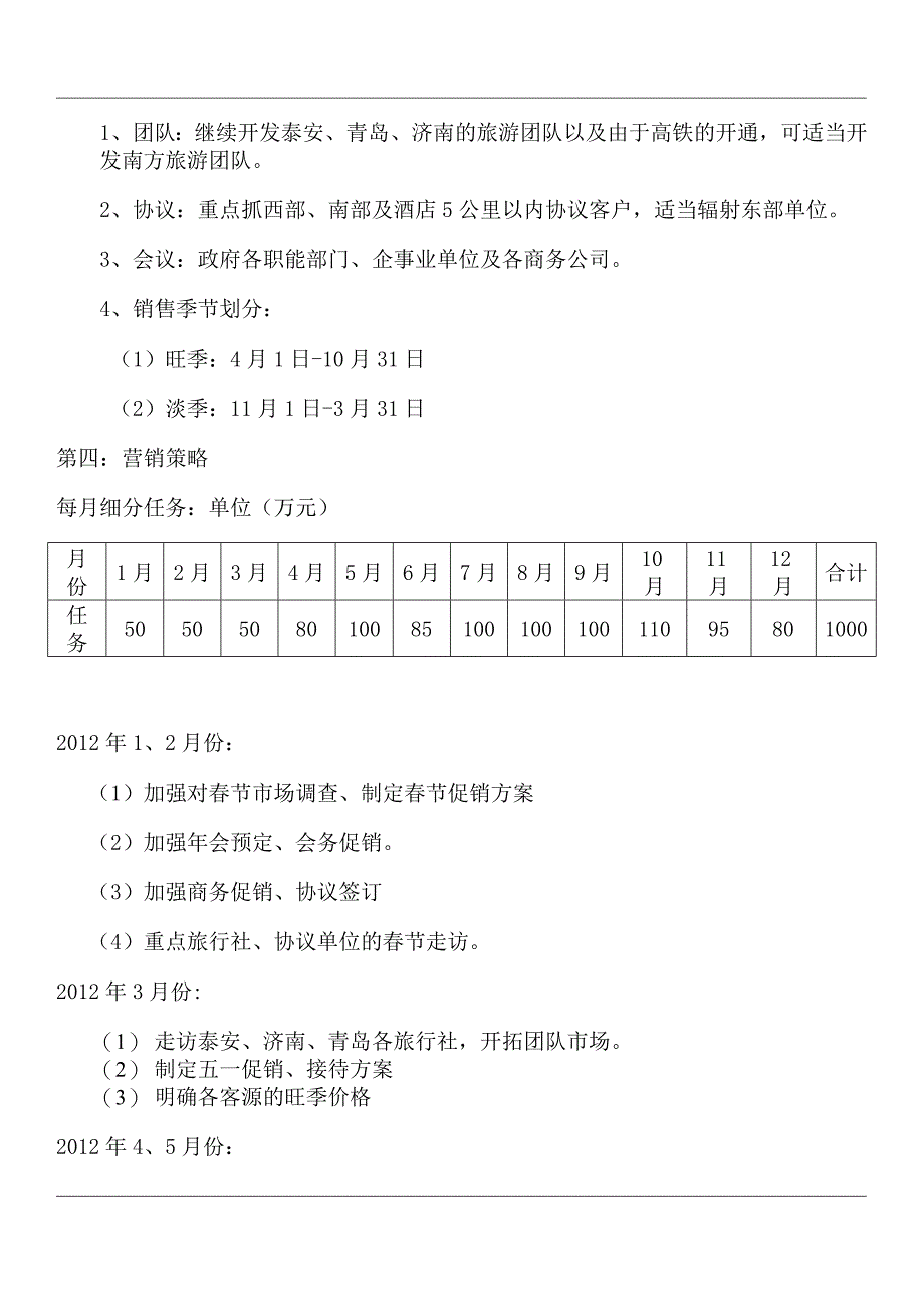 四星级酒店营销方案_第2页