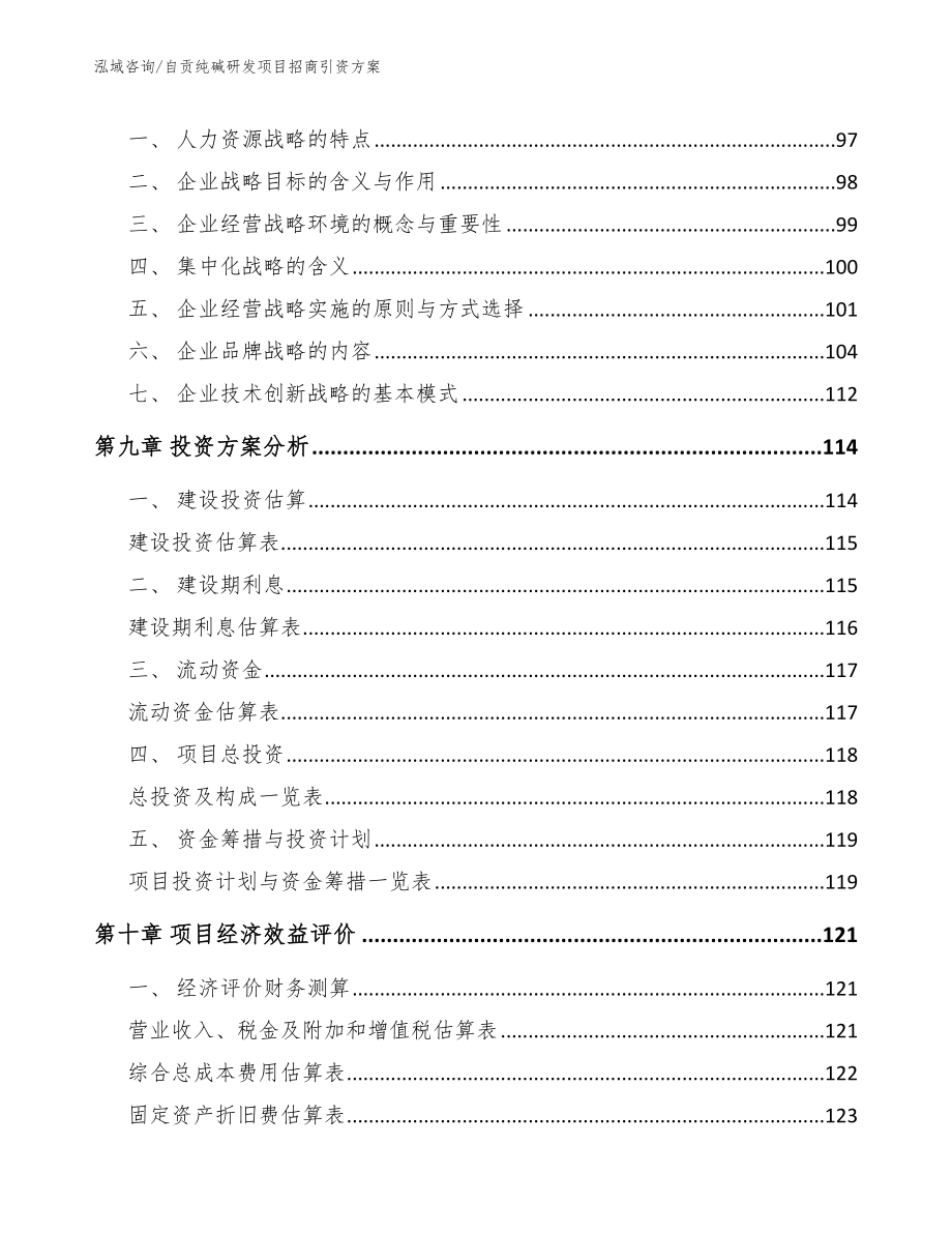 自贡纯碱研发项目招商引资方案【模板范文】_第4页