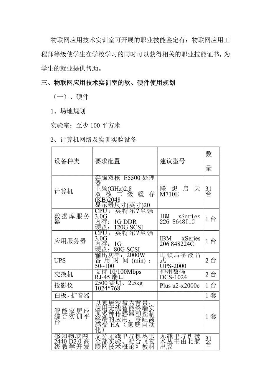 物联网实训建设方案_第5页