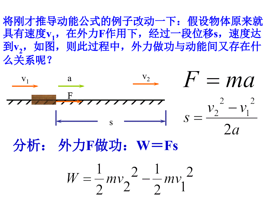 动能与动能定理教学课件人教版必修一_第2页