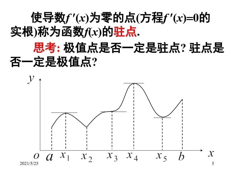 函数的极值最大值与最小值PPT优秀课件_第5页