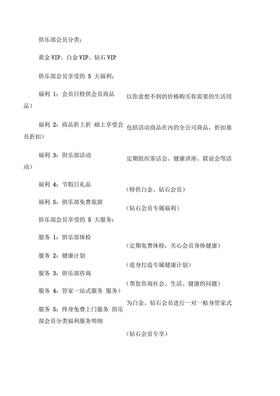 会员制营销方案会员管理_第3页