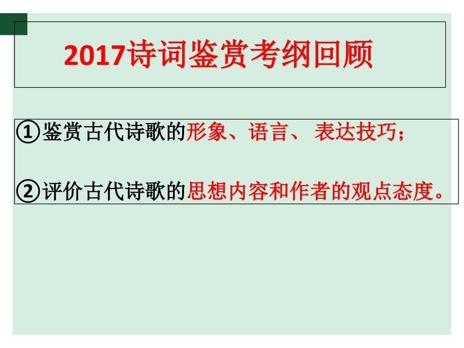 古代诗歌鉴赏选择题答题技巧(上课)_第5页