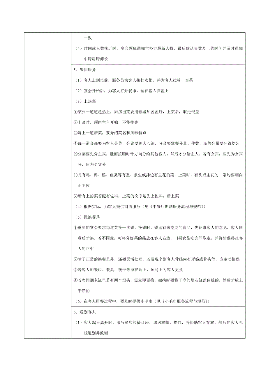 中餐宴会服务流程与规范_第2页