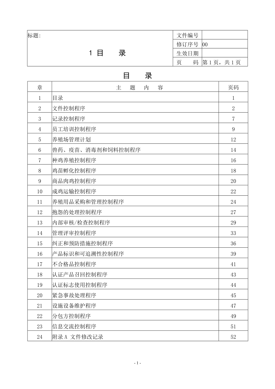 【GAP程序文件】某养殖企业肉鸡GAP程序文件.doc_第2页