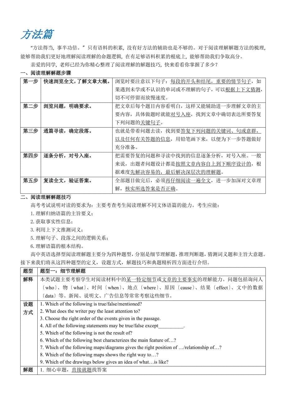 高考英语阅读理解专题第4讲.docx_第5页