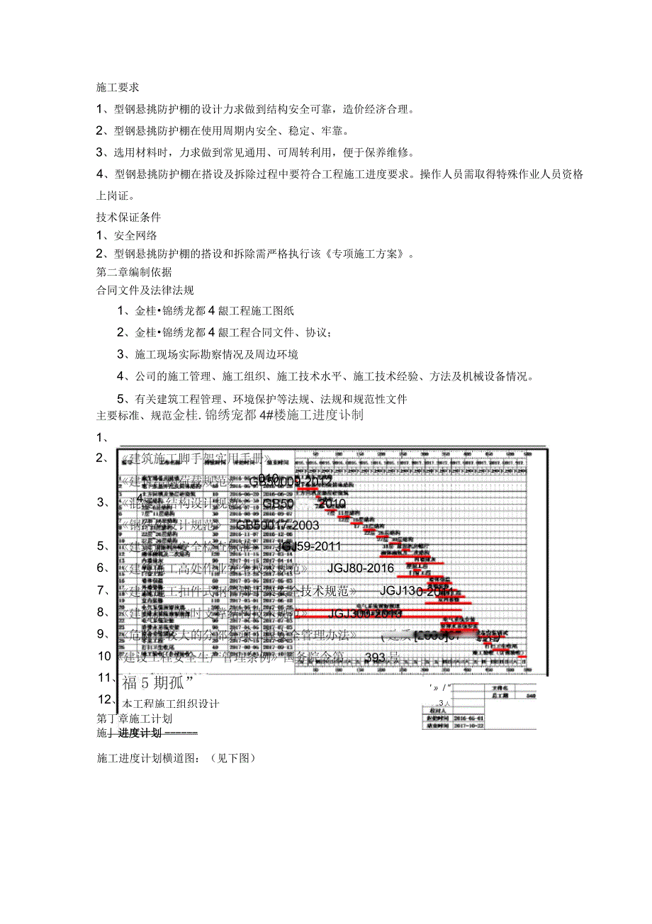 型钢悬挑防护棚施工方案_第4页