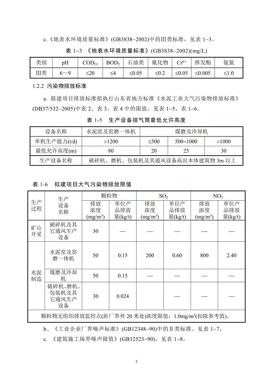 海螺水泥项目环评.doc_第3页