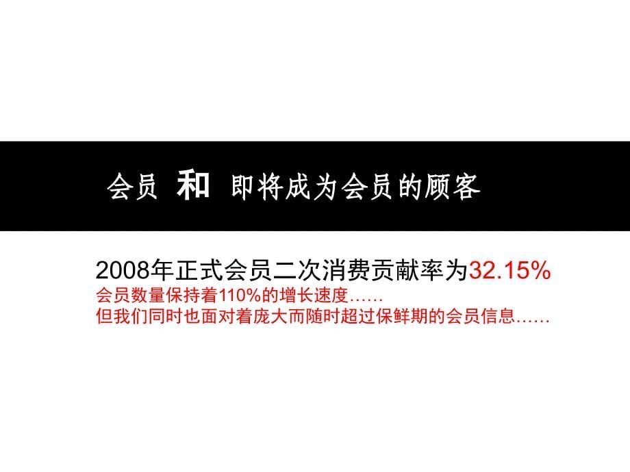 零售行业龙头企业会员营销案例_第5页