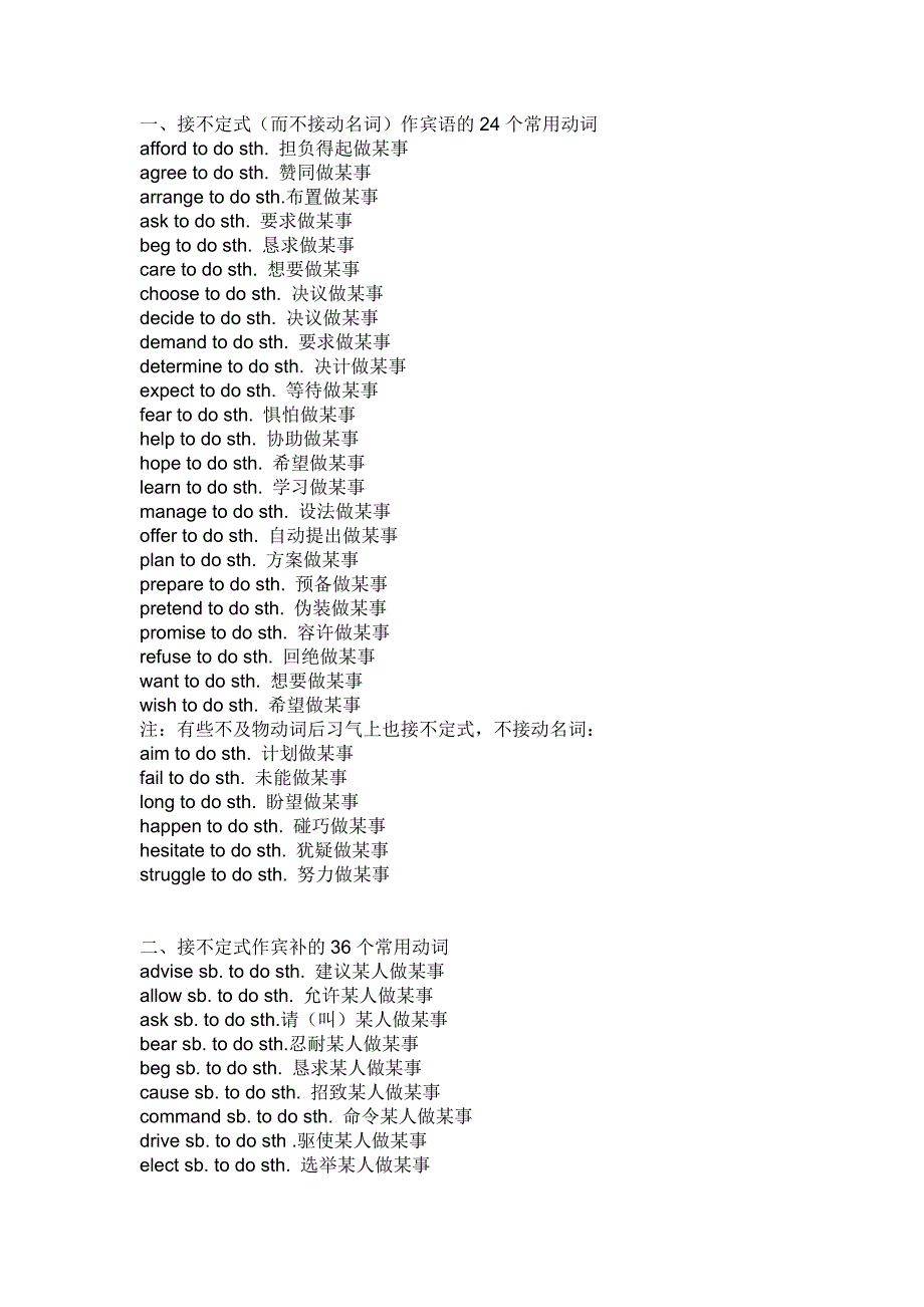 中考英语固定搭配大全.doc_第1页