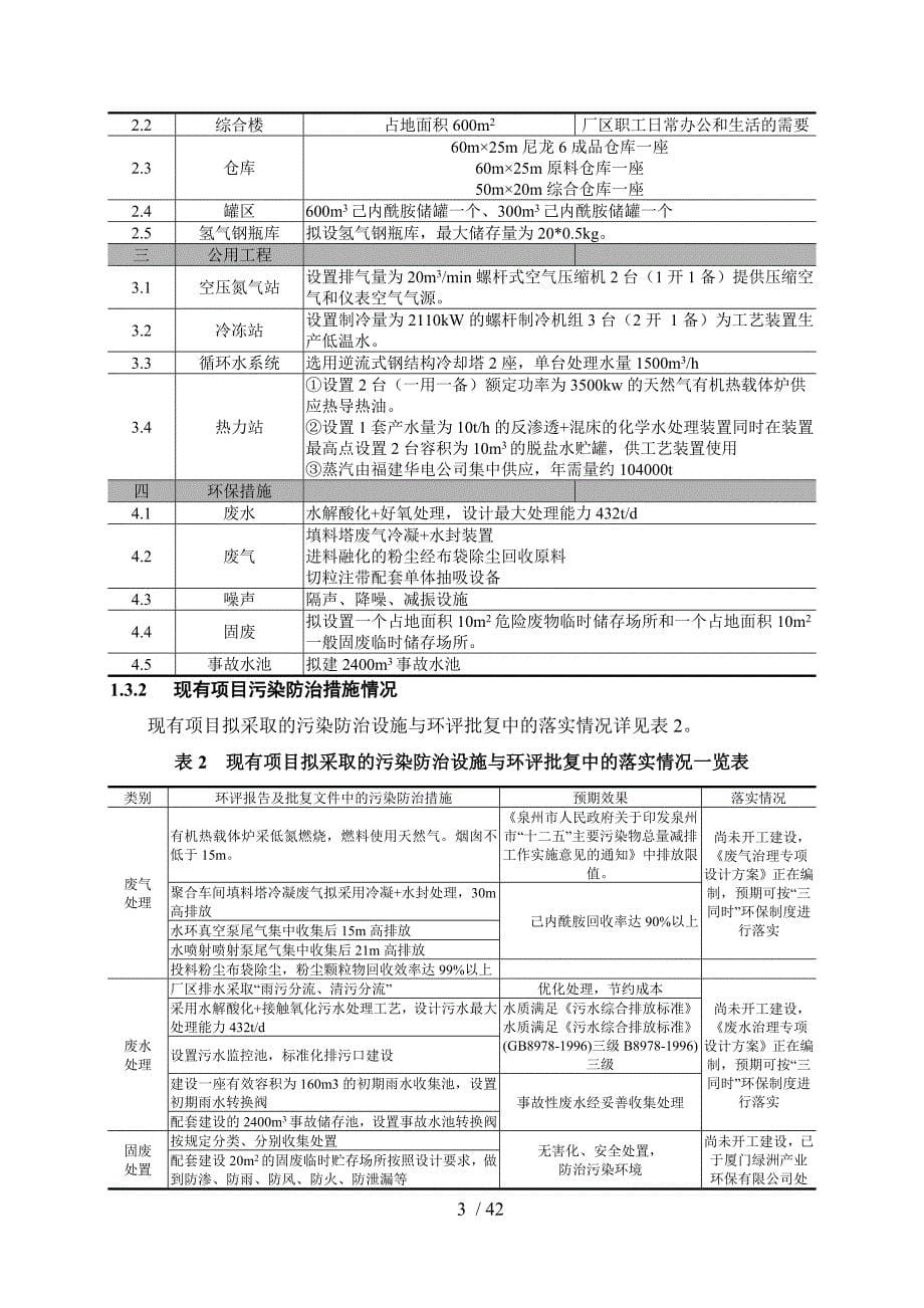 中仑塑业福建有限公司55kta尼龙6项目二期扩建工程_第5页