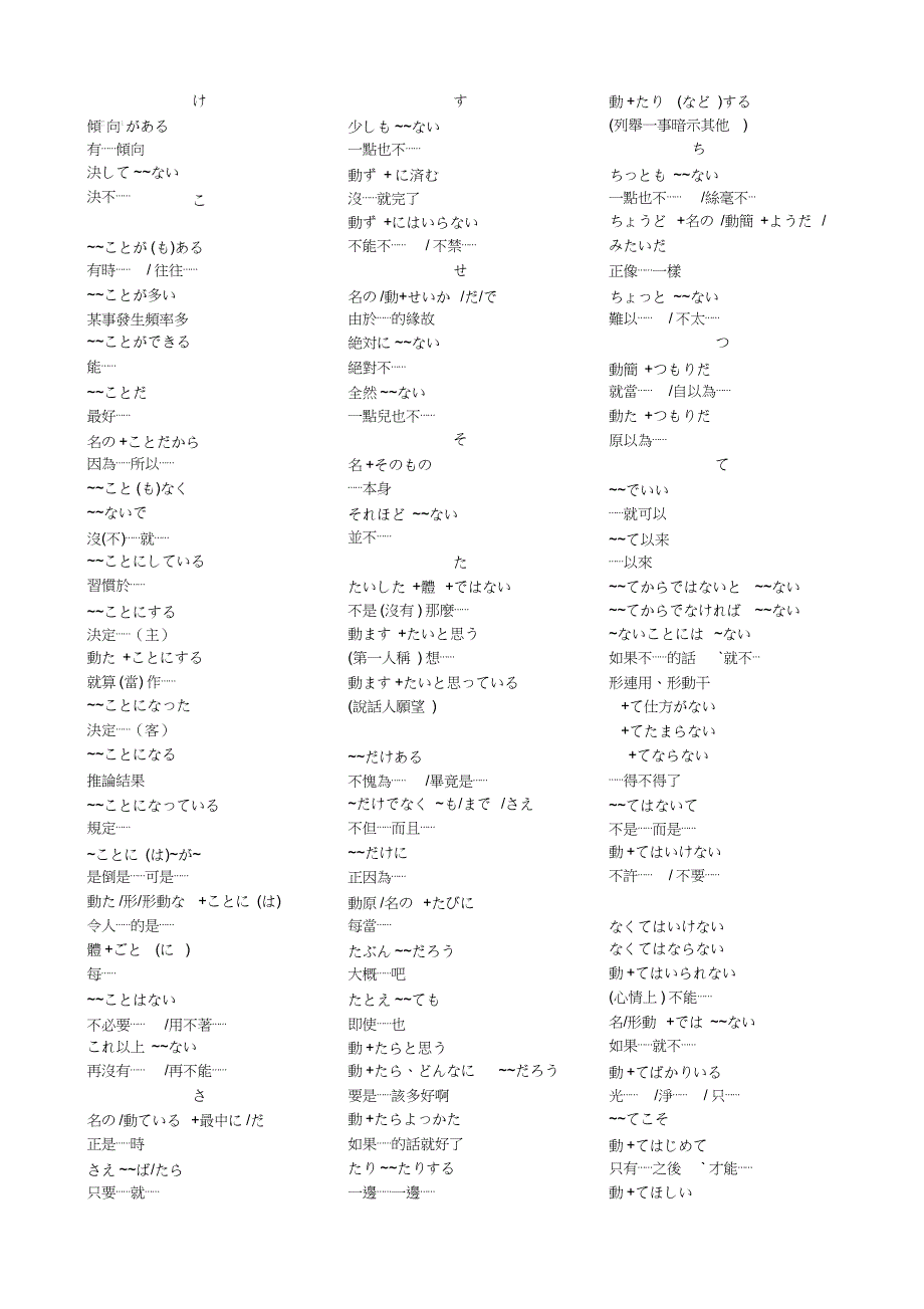 高考日语要求句型_第2页