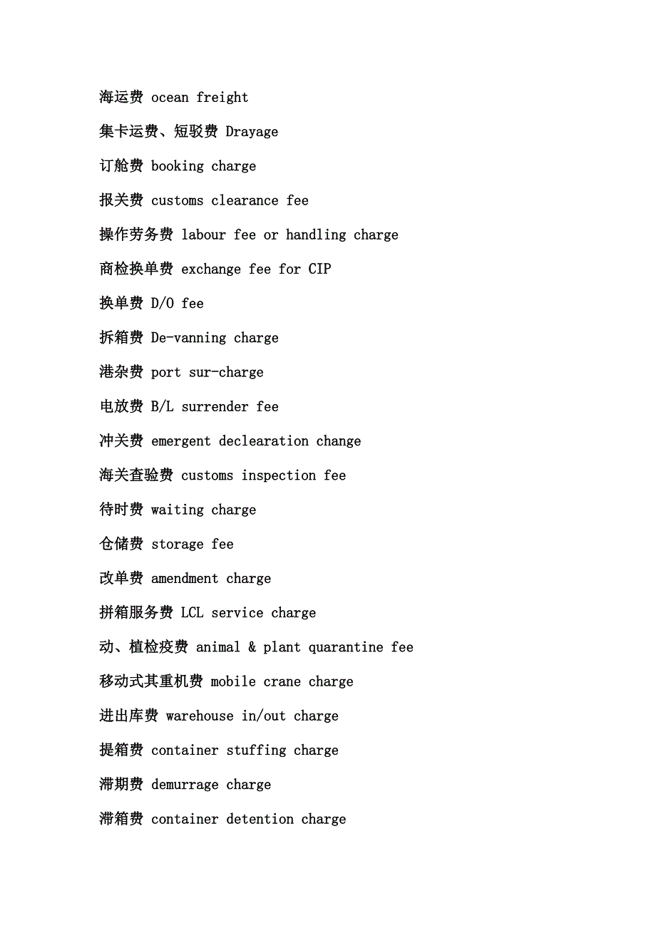 海运费英文大全.doc_第1页