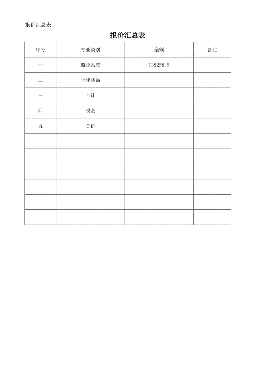 XXX监控系统投标书_第4页