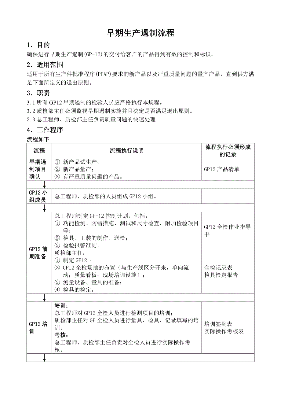 早期质量遏制流程新_第1页