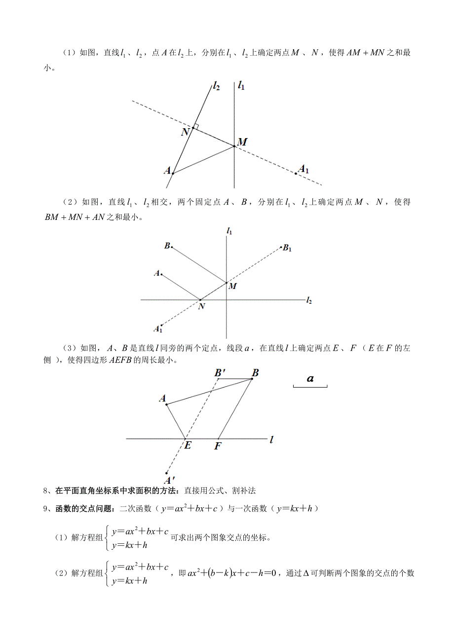 二次函数常见题型及解题策略压轴题_第2页