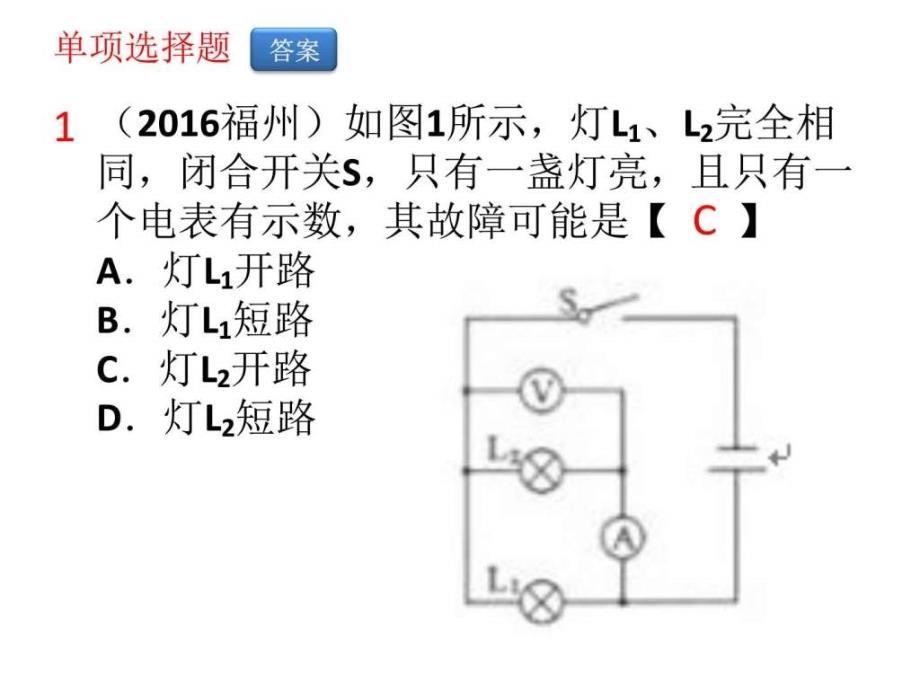 216年中考试题欧姆定律_第1页