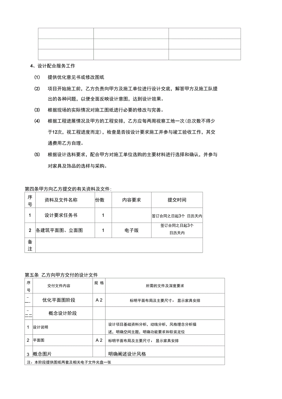 精装修装饰设计合同_第3页