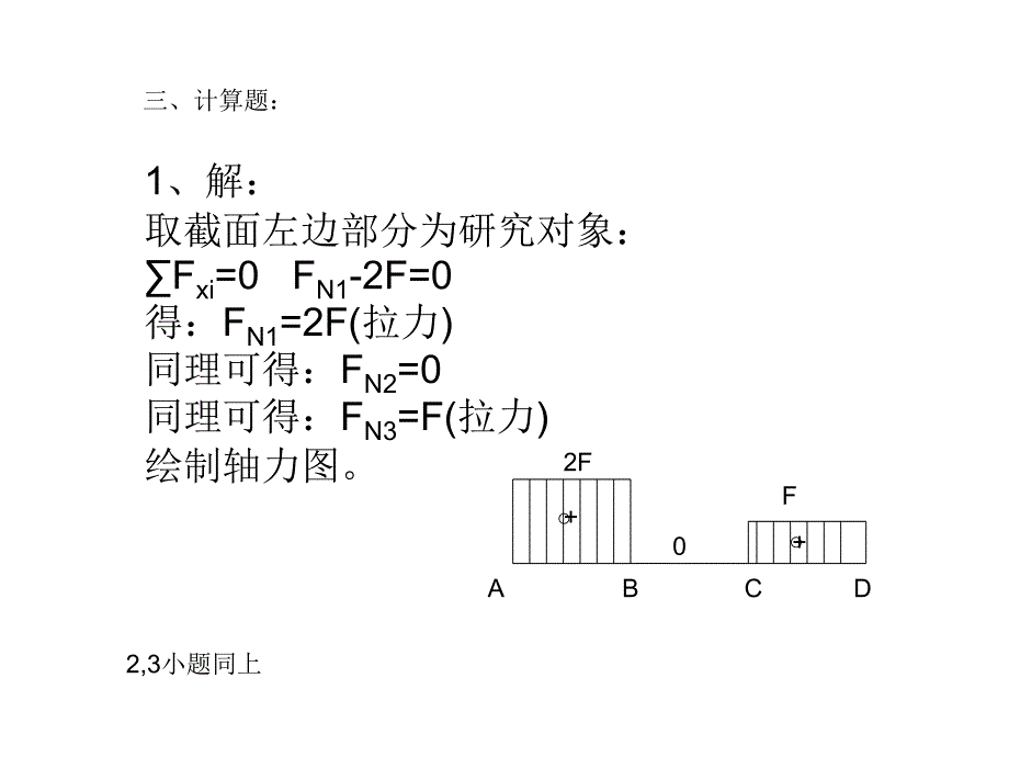 秋电大形成性考核册答案-建筑力学2_第3页