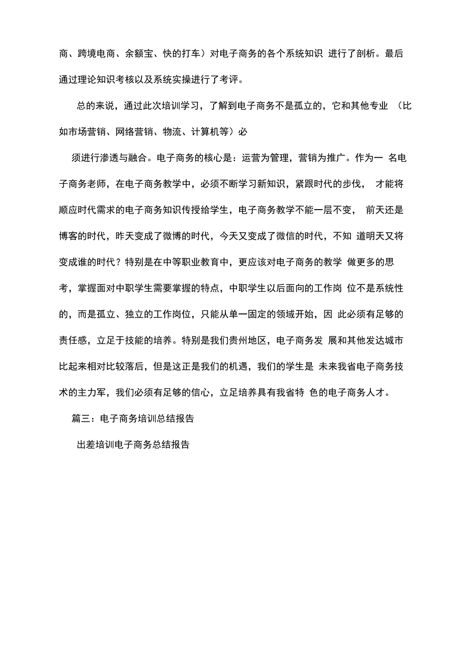 跨境电商课程总结_第2页