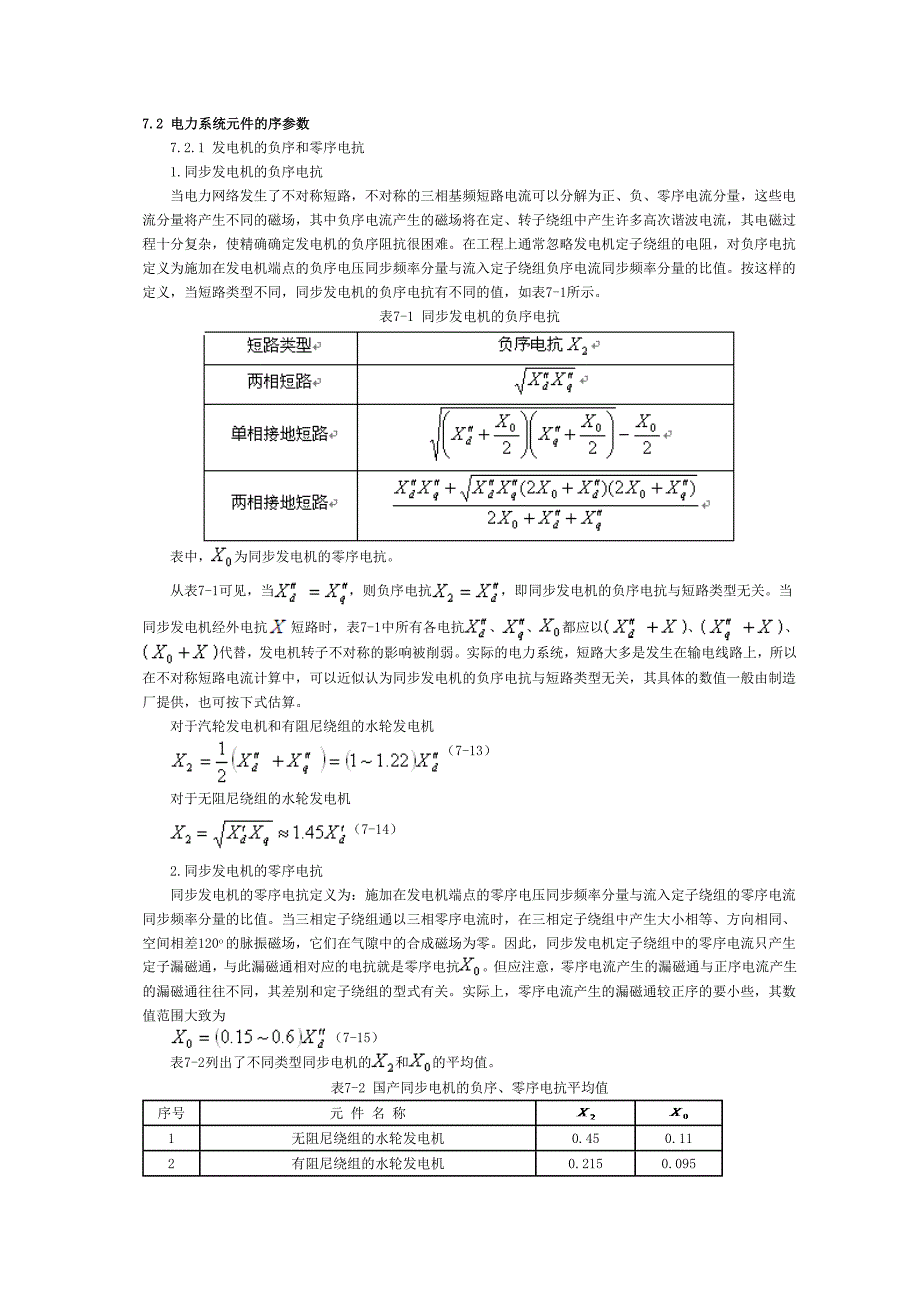 7.2电力系统元件的序参数_第1页