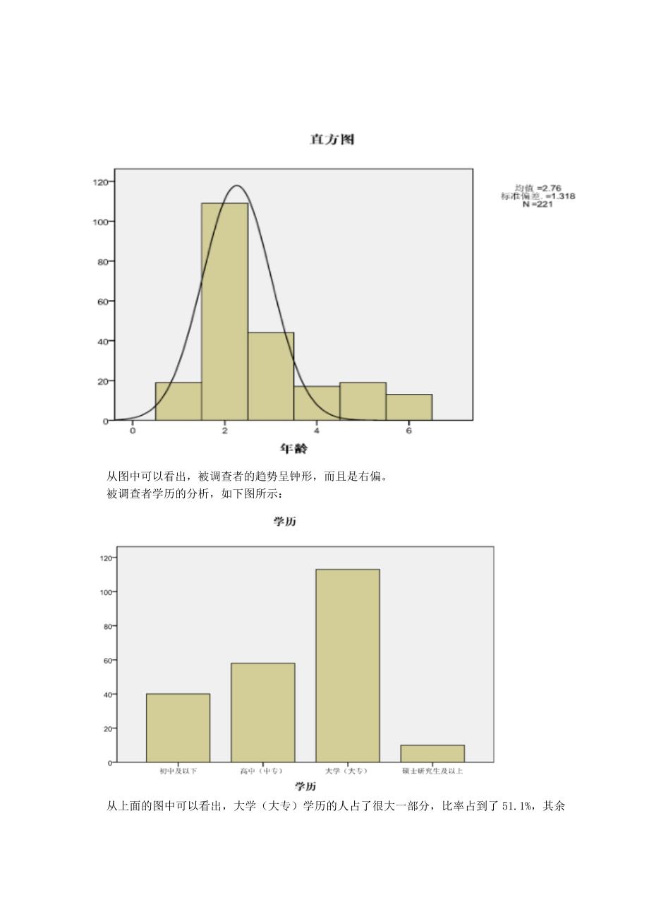 SPSS统计分析与应用论文关于某市对广告偏好的数据分析报告_第4页