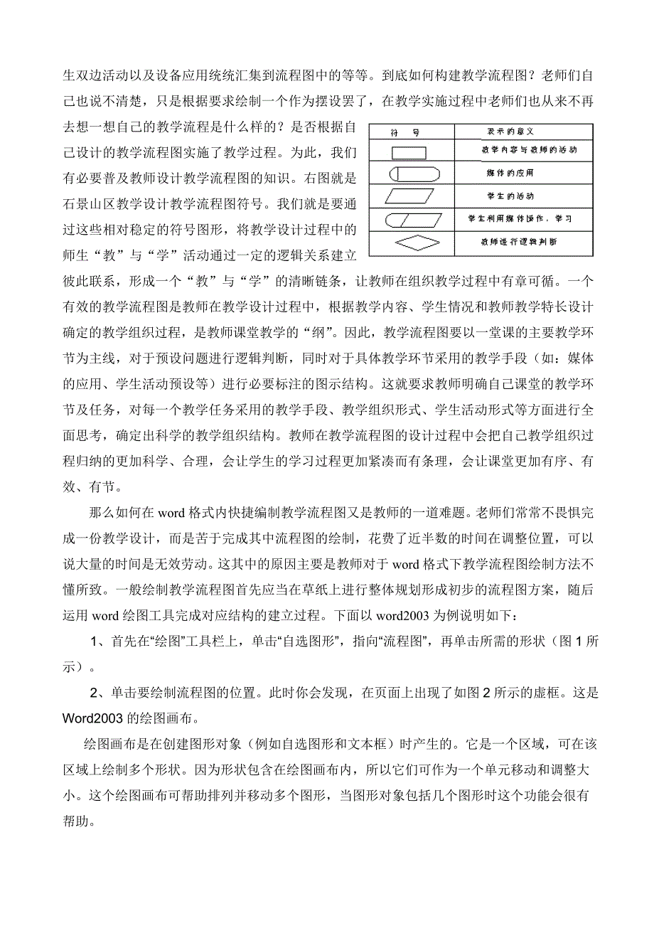 教学流程图的设计与实践_第2页