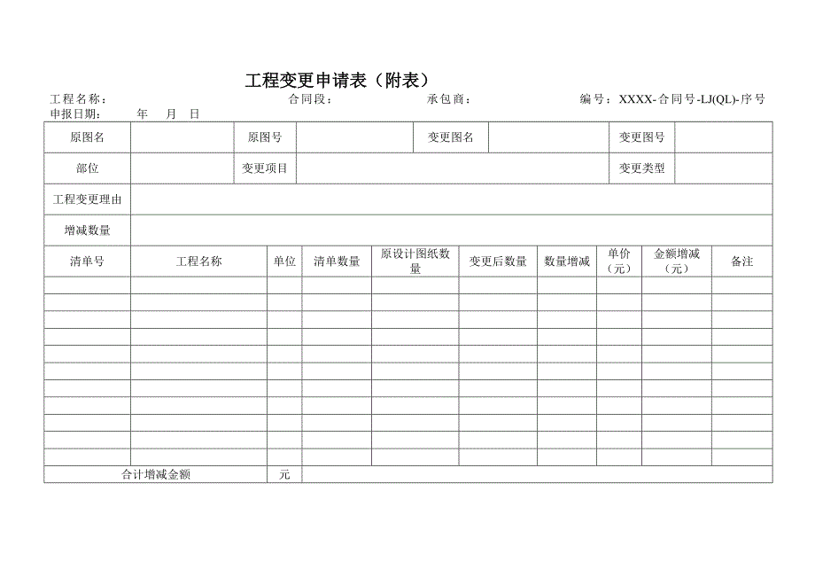 [专题]变更申报表格式_第3页