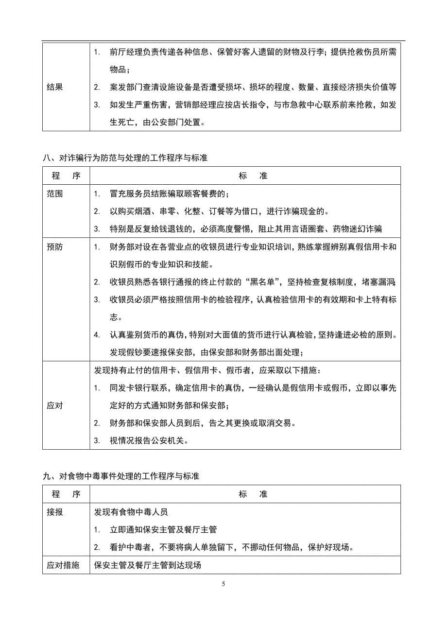 酒店管理会所 酒店各类事件应急预案.doc_第5页