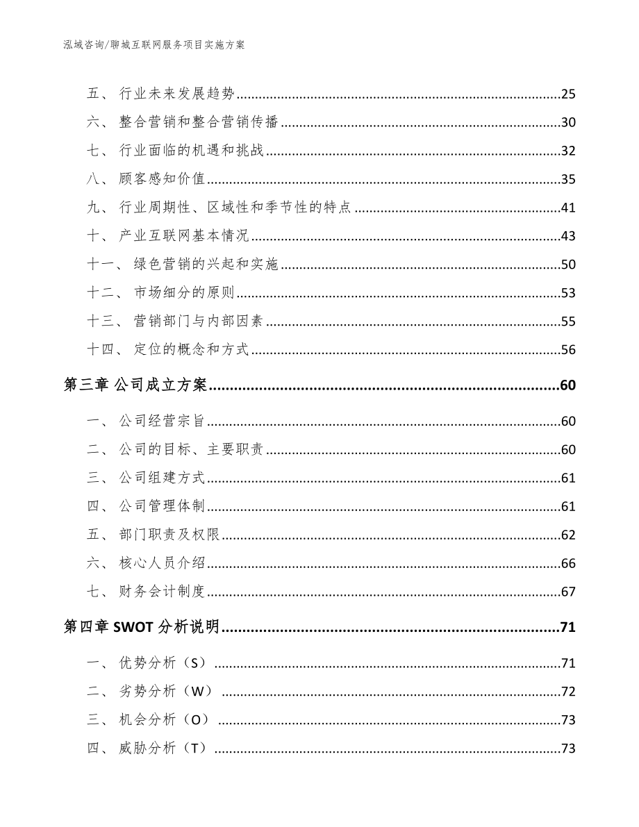 聊城互联网服务项目实施方案参考范文_第3页