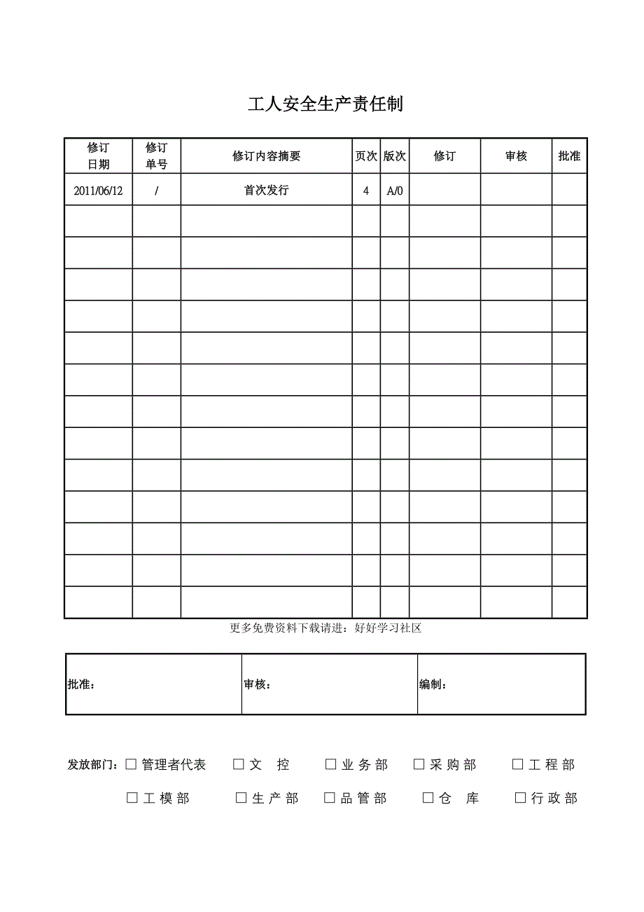 工人安全生产责任制_第1页