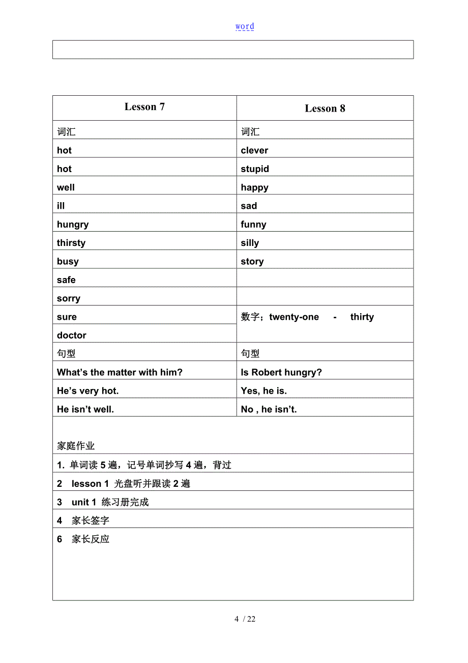 新概念英语青少版入门级单词汇总情况_第4页