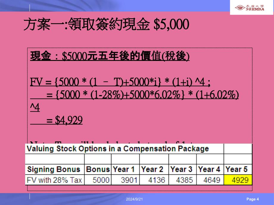 财管CaseStudy1第六组ppt课件_第4页