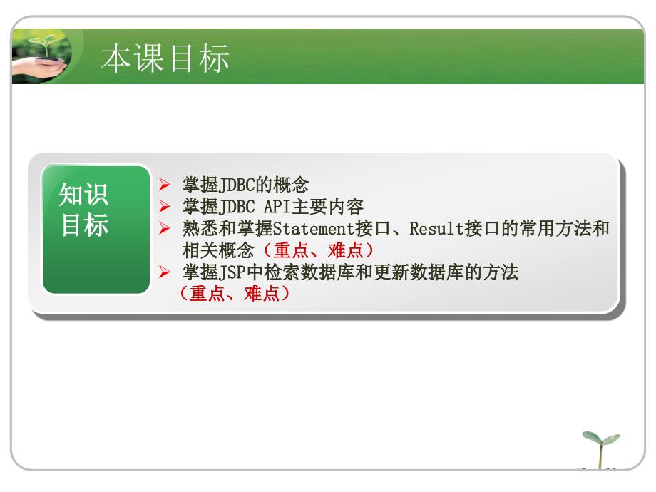 JSP程序的设计的案例教程模块二核心技术模块( 教学单元8 数据库增删操作_第3页