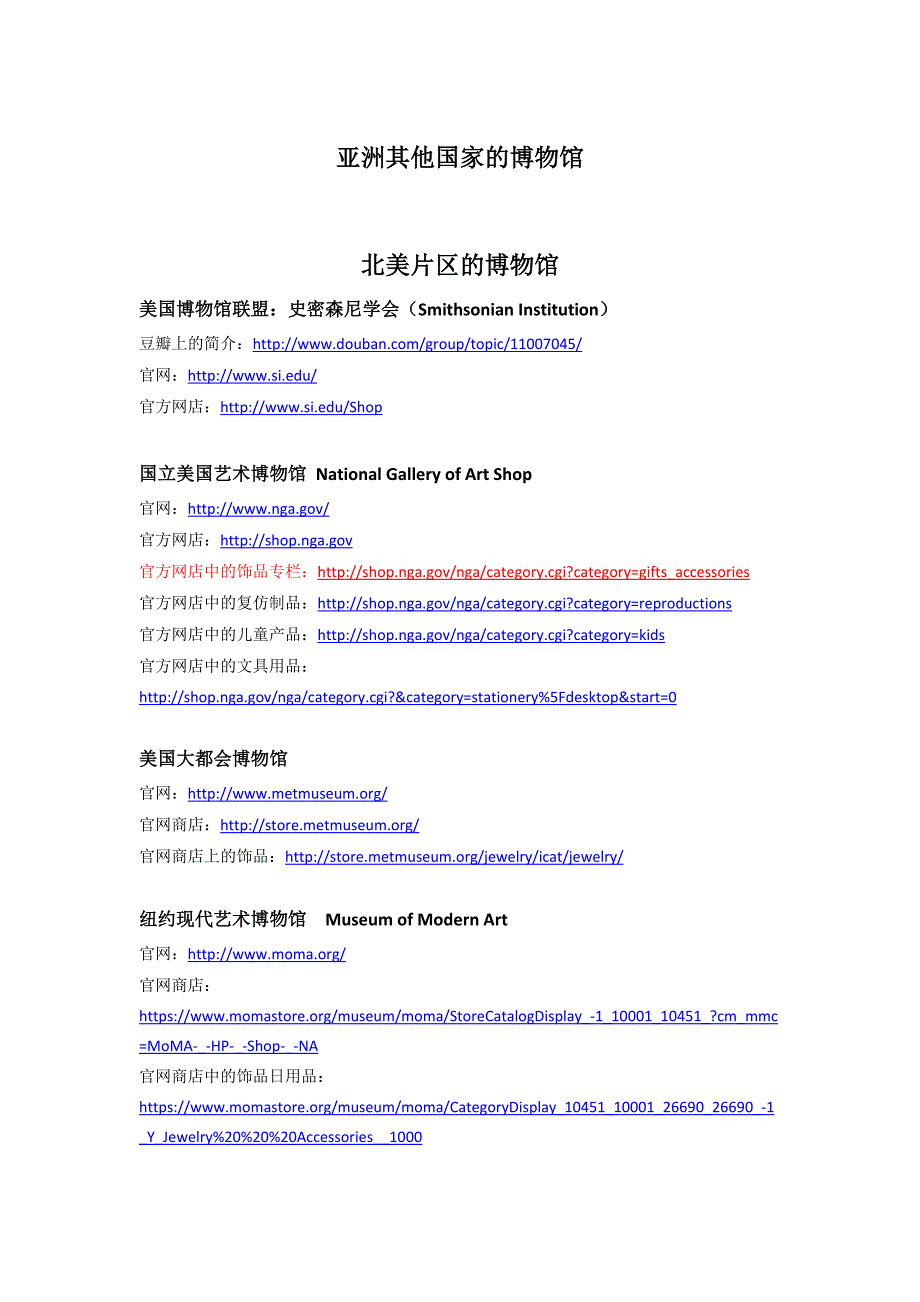 著名博物馆及其网店搜罗.doc_第2页