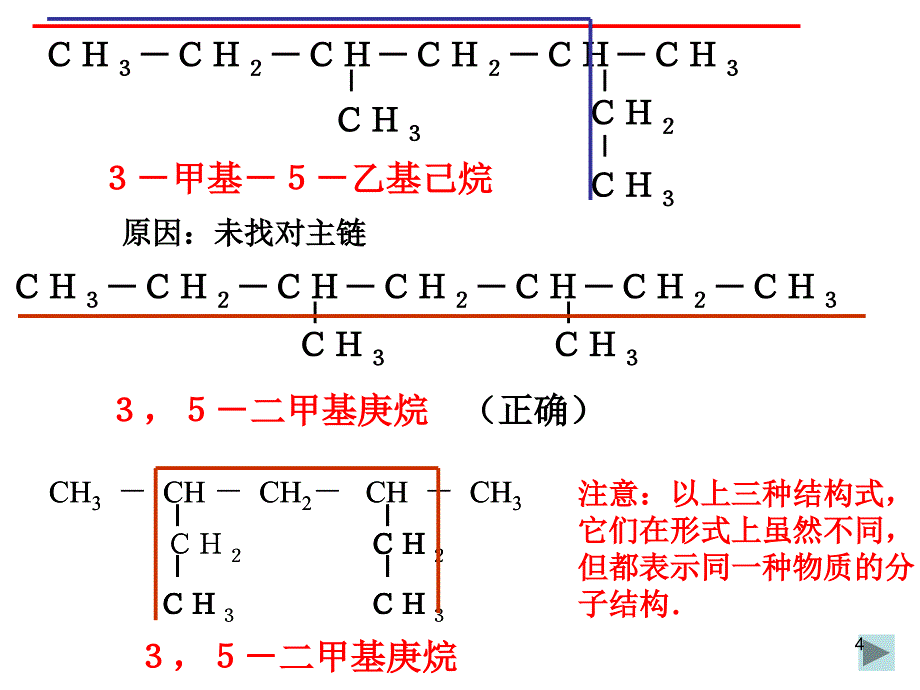 烷烃的命名练习_第4页